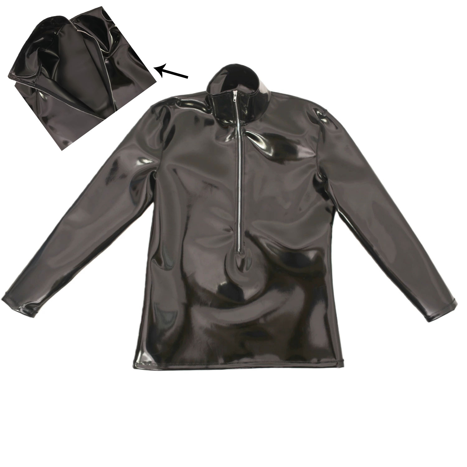 Men'S Spring Fashion - Neue Mode Tuch Latex männer T-shirts