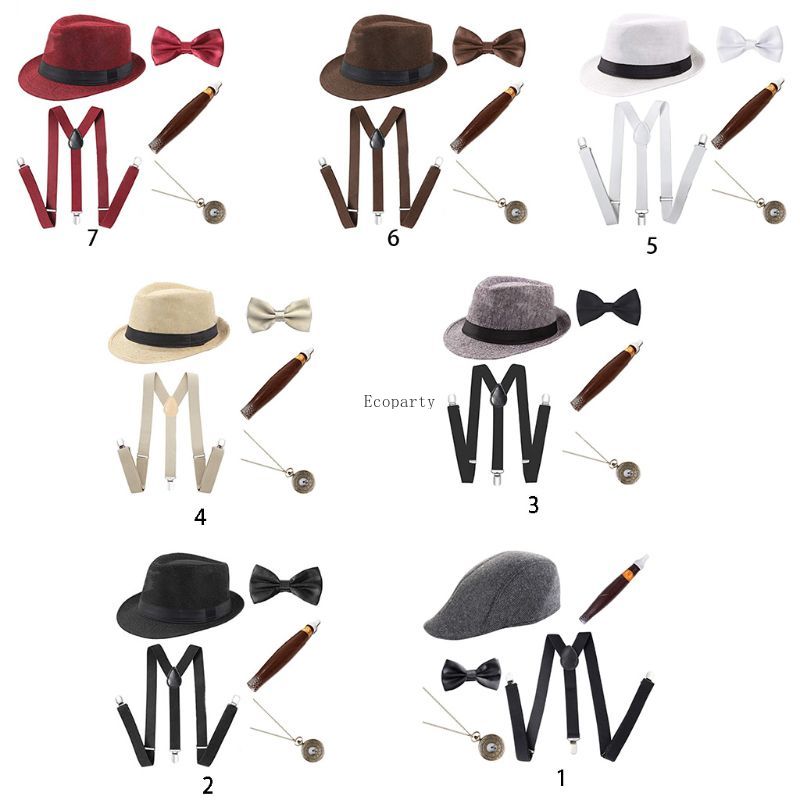 Mens Fashion In The 1920S - Disraze Flache Kappen-Klassische Trilby Hüte Fedora