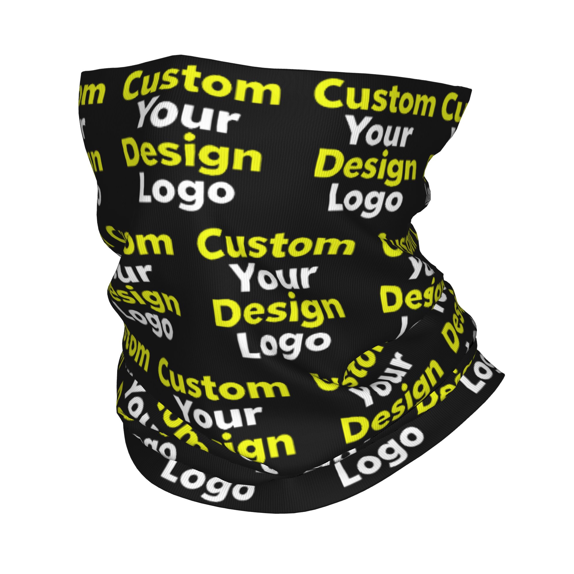 Men'S Fashion Logo - Individuell Gestalteter Bandana-Halswärmer mit Eigenem Logo