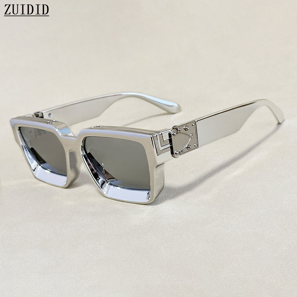 Men'S Fashion For 60 Year Old - Senior Quadratische Sonnenbrille Herren Vintage Millionaire