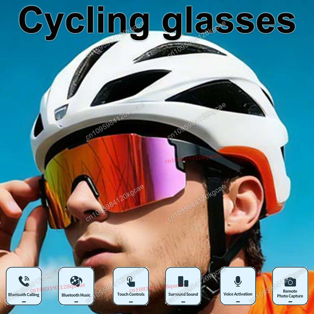 Men'S Fashion Glasses 2026 - Smarte Fahrradbrille HD Bluetooth-Anruf Musik-Sonnenbrille für