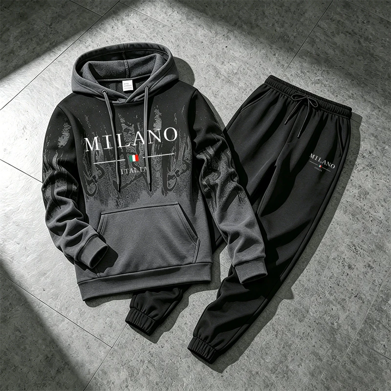 Men'S Fashion Hoodie - 2026 Neuerscheinung Herren Trainingsanzug Hoodie &