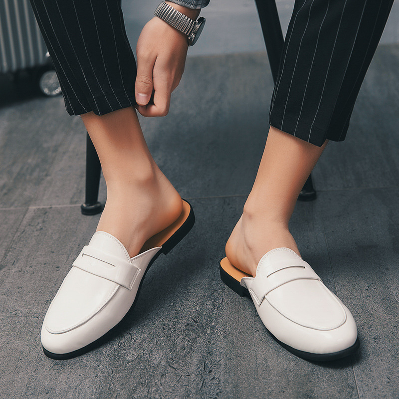 Men'S Fashion Loafers Shoes - Italienisches Design Herren-Slipper aus Lackleder, Loafer,