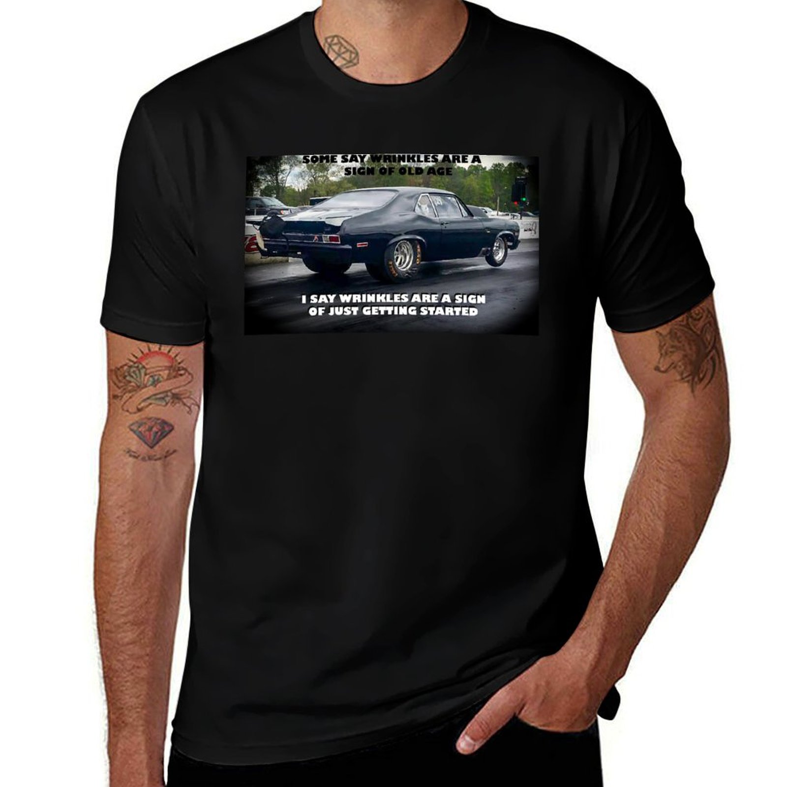 Men'S Fashion Nova - Blacktop Outlaw Nova T-Shirt Modisches, lässiges