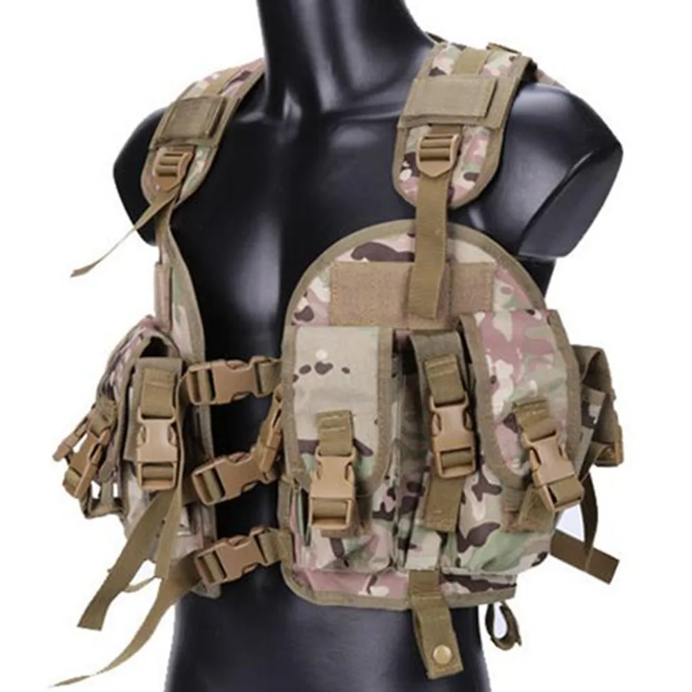 Tactical Vest Men - Hochwertige Armeejacke Jagd-Sicherheitsweste Taktische Kleidung Uniform