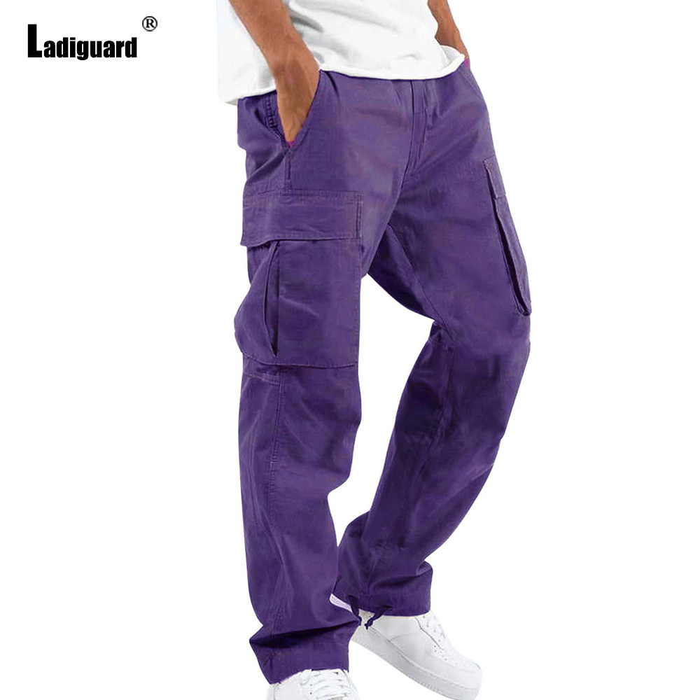 Men'S Fashion Trousers - Plus Größe 5xl Herren Multi-Taschen Hosen