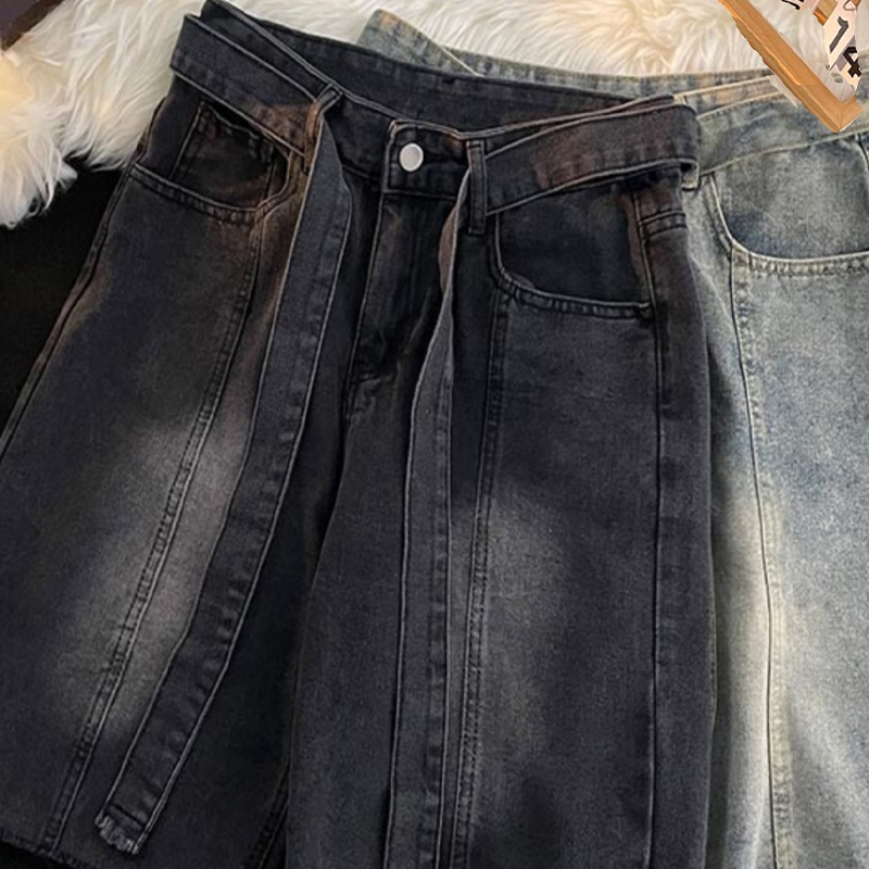 Sommer dünne Fransen Denim Sho – Men'S Fashion Trousers Bewertung und Preis