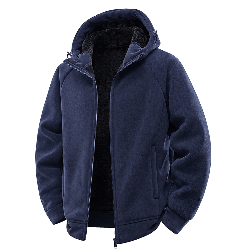 Dicke Polar-Fleece-Jacke für H – Windbreaker Men Zip Bewertung und Preis