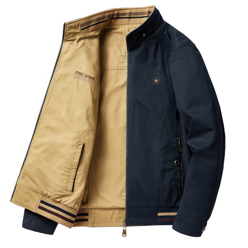 Doppelseitig tragbare Wanderja – Windbreaker Men Zip Bewertung und Preis
