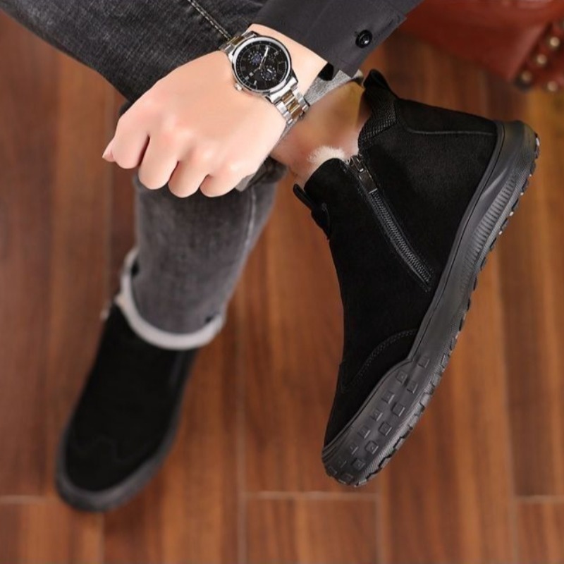 Winter-Herrenschuhe, Plüsch, w – Men'S Fashion Loafers Shoes Bewertung und Preis