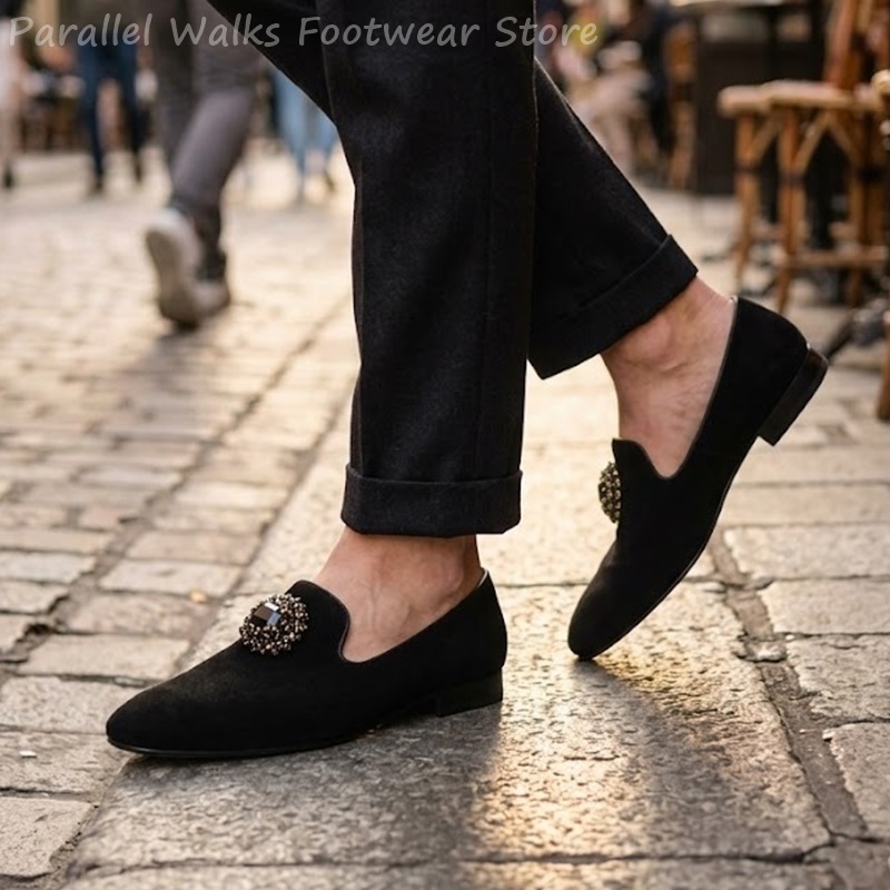 Herren Wildleder-Loafer mit St – Suede Loafers Men Bewertung und Preis
