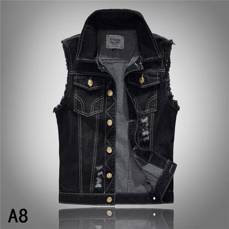 Männer Slim Denim Westen Weste – Men'S Fashion Vest With Jeans Bewertung und Preis