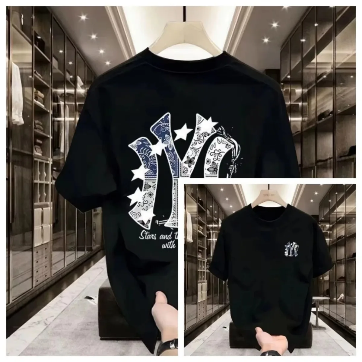 Herren-T-Shirt mit Aufdruck un – Men'S Fashion Nova Bewertung und Preis