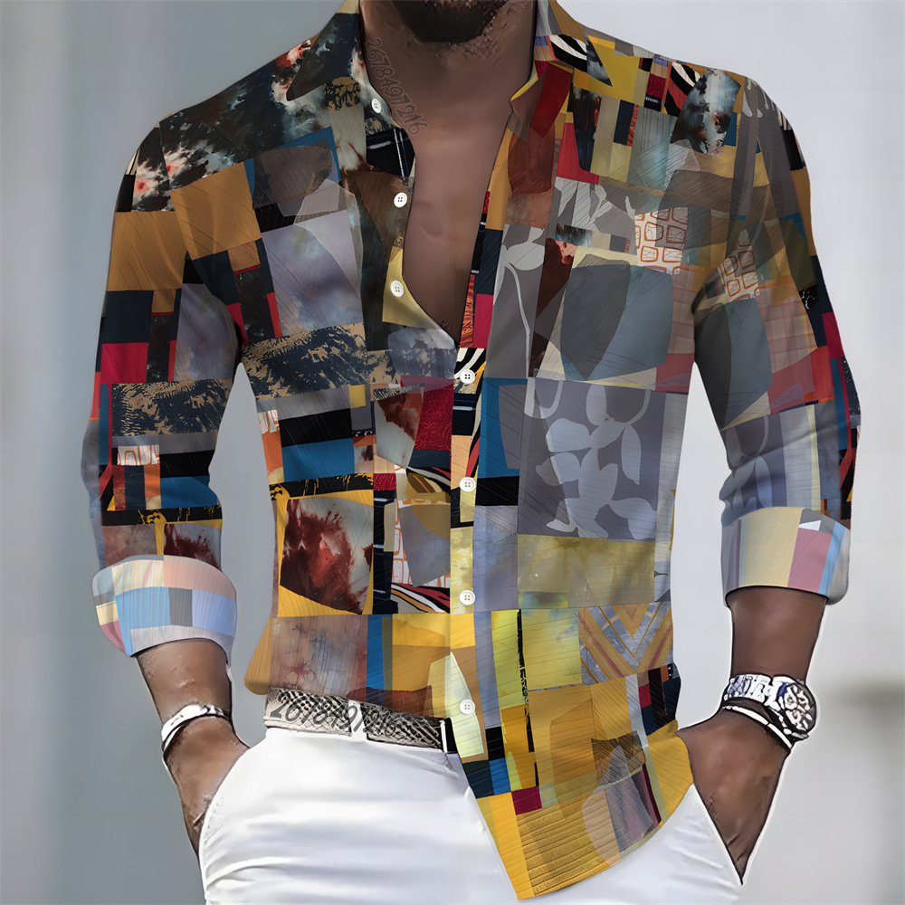 Herrenhemd im Luxus-Stil mit F – Men'S Tops Fashion Bewertung und Preis