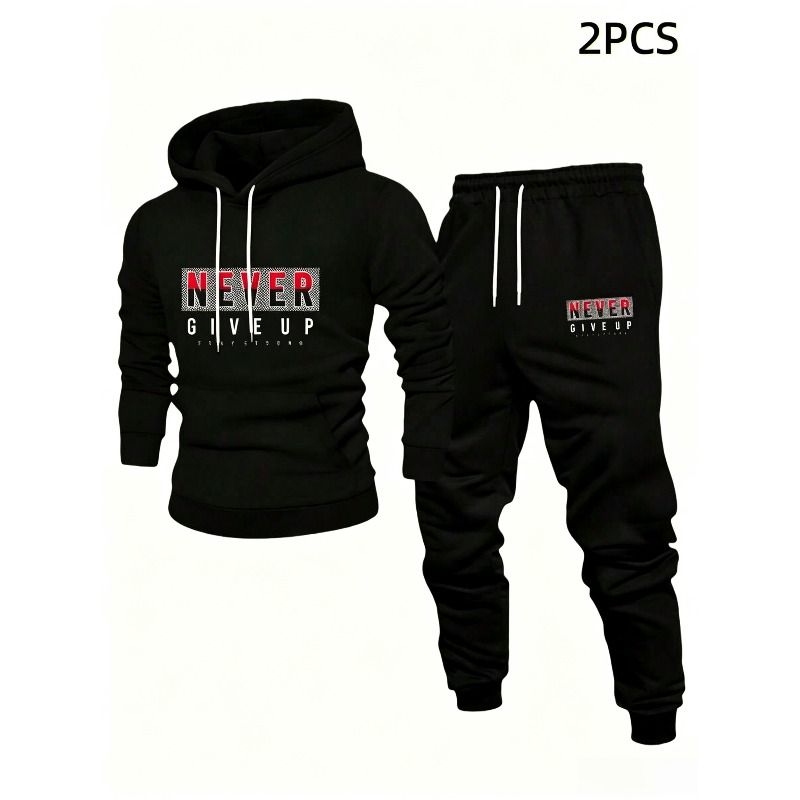 NEVER GIVE UP Alphabet Fashion – Men'S Fashion Hoodie Bewertung und Preis