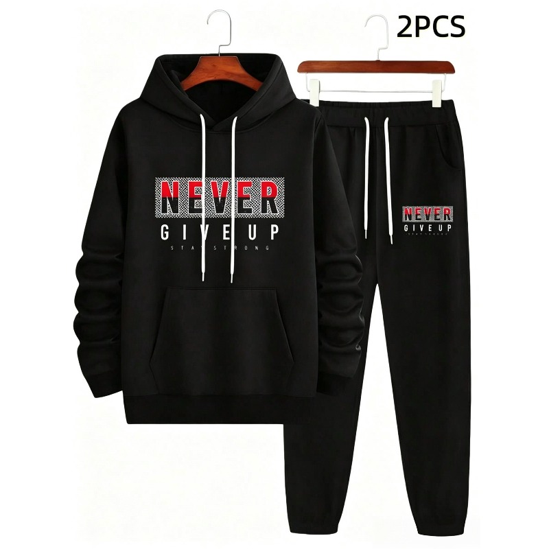 NEVER GIVE UP Alphabet Fashion – Men'S Fashion Hoodie Bewertung und Preis