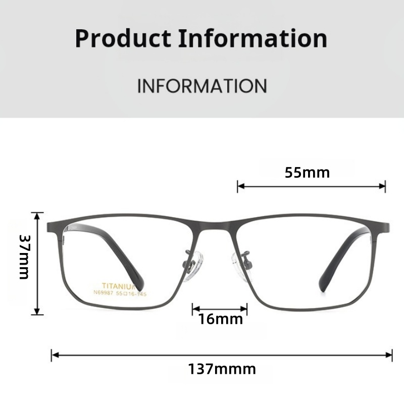 MOMOJA 2026 Titanlegierung Qua – Men'S Fashion Glasses 2026 Bewertung und Preis
