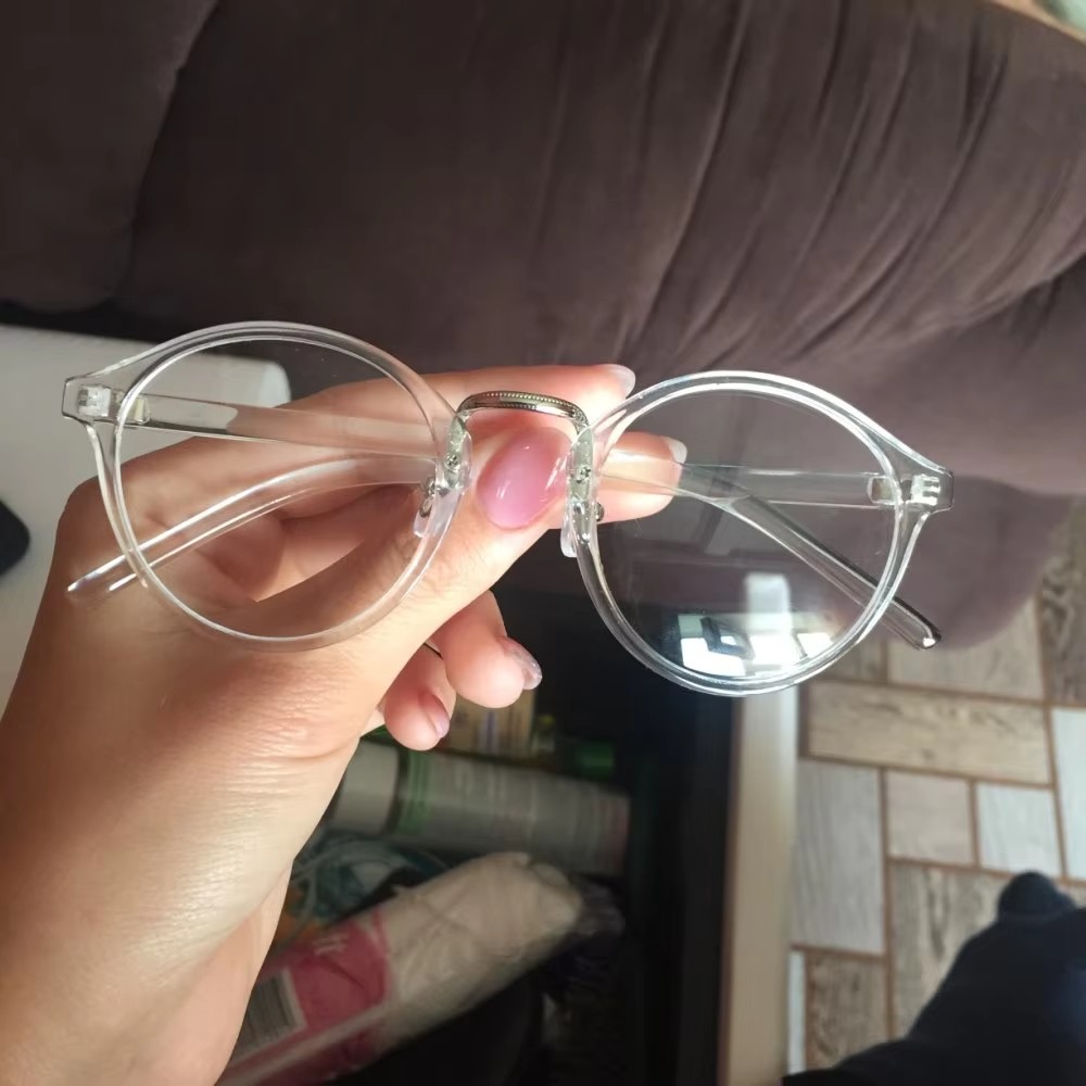 Mode Transparente runde brille – Men'S Fashion Glasses 2026 Bewertung und Preis