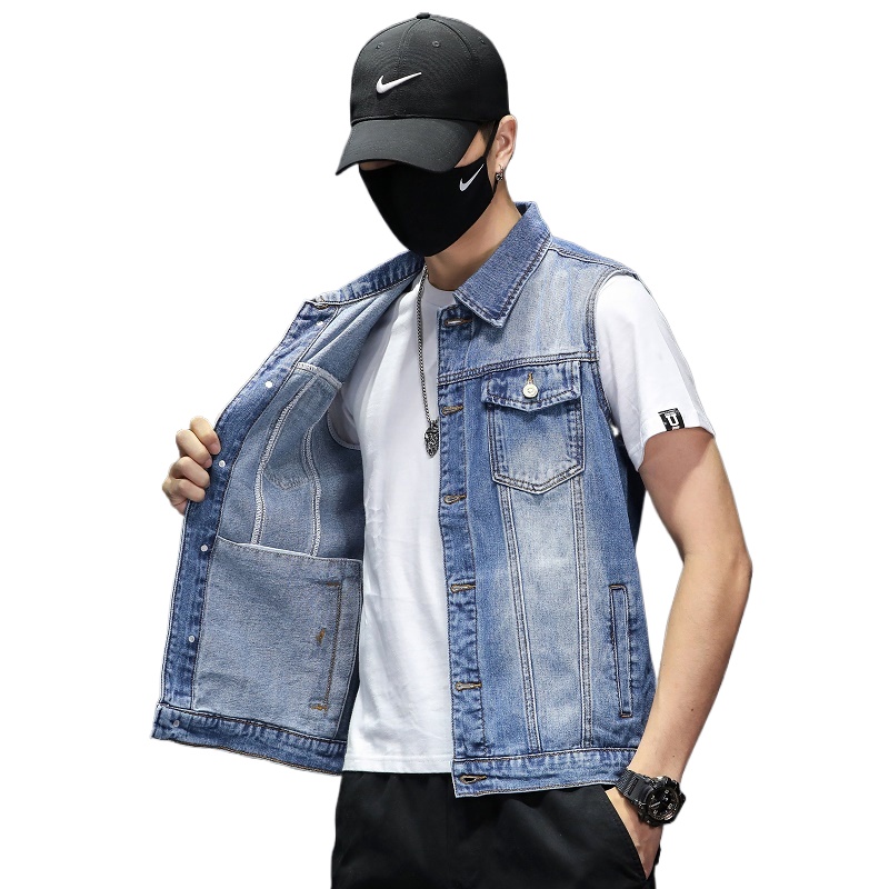 Neue Mode Männer Blau Denim We – Men'S Fashion Vest With Jeans Bewertung und Preis