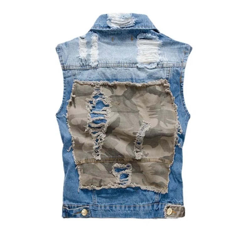 Männer Slim Denim Westen Jacke – Men'S Fashion Vest With Jeans Bewertung und Preis