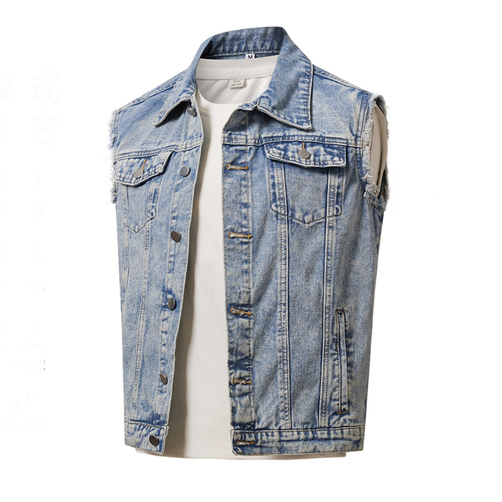 Frühling Herbst Herren Jeanswe – Men'S Fashion Vest With Jeans Bewertung und Preis