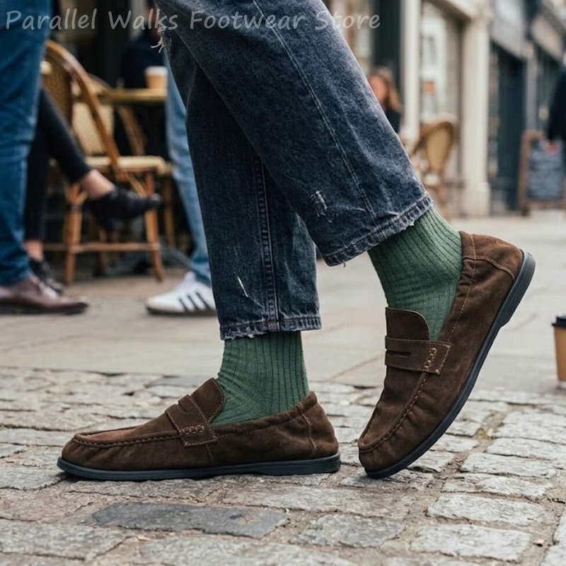 Herren-Loafer aus weichem Wild – Suede Loafers Men Bewertung und Preis