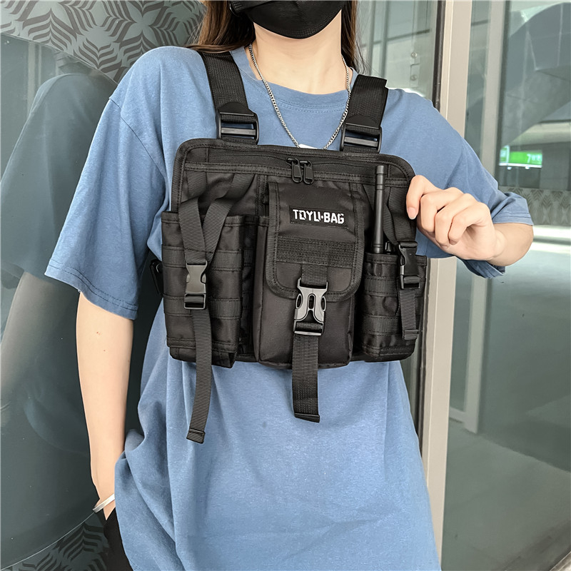Hip-hop Streetwear Damen Brust – Tactical Vest Men Bewertung und Preis