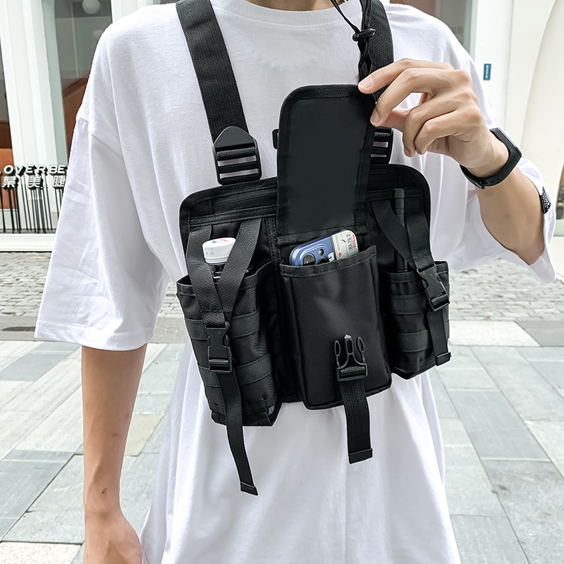 Hip-hop Streetwear Damen Brust – Tactical Vest Men Bewertung und Preis