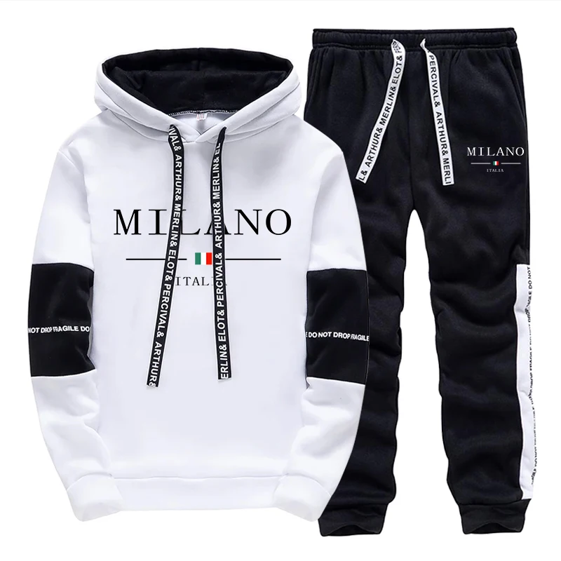 Herren-Set/Hoodie/Hose Italien – Men'S Fashion Hoodie Bewertung und Preis