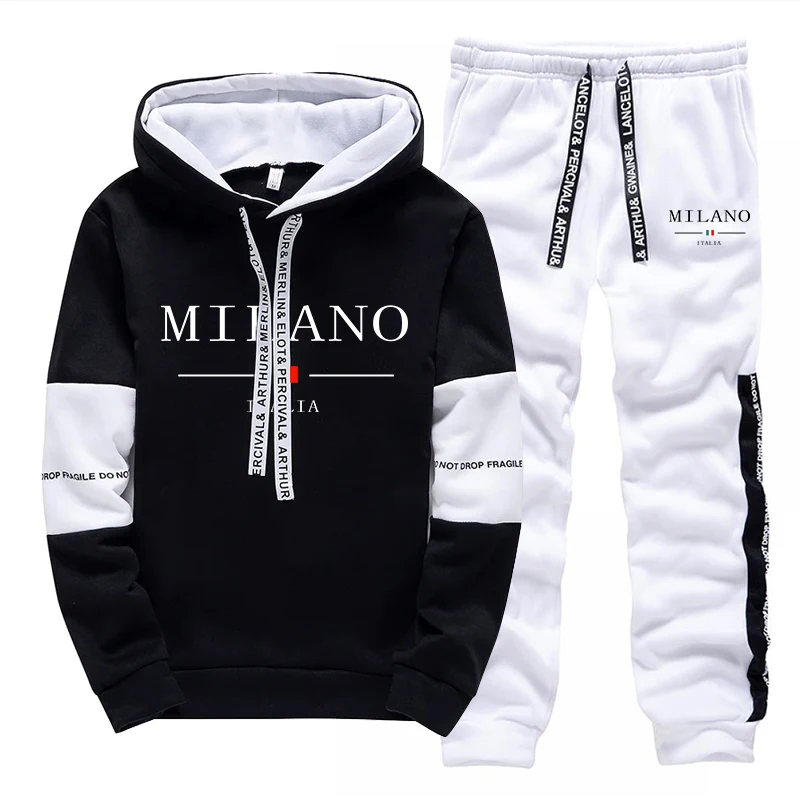 Herren-Set/Hoodie/Hose Italien – Men'S Fashion Hoodie Bewertung und Preis
