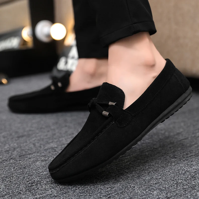 Herren Freizeitschuhe, modisch – Suede Loafers Men Bewertung und Preis