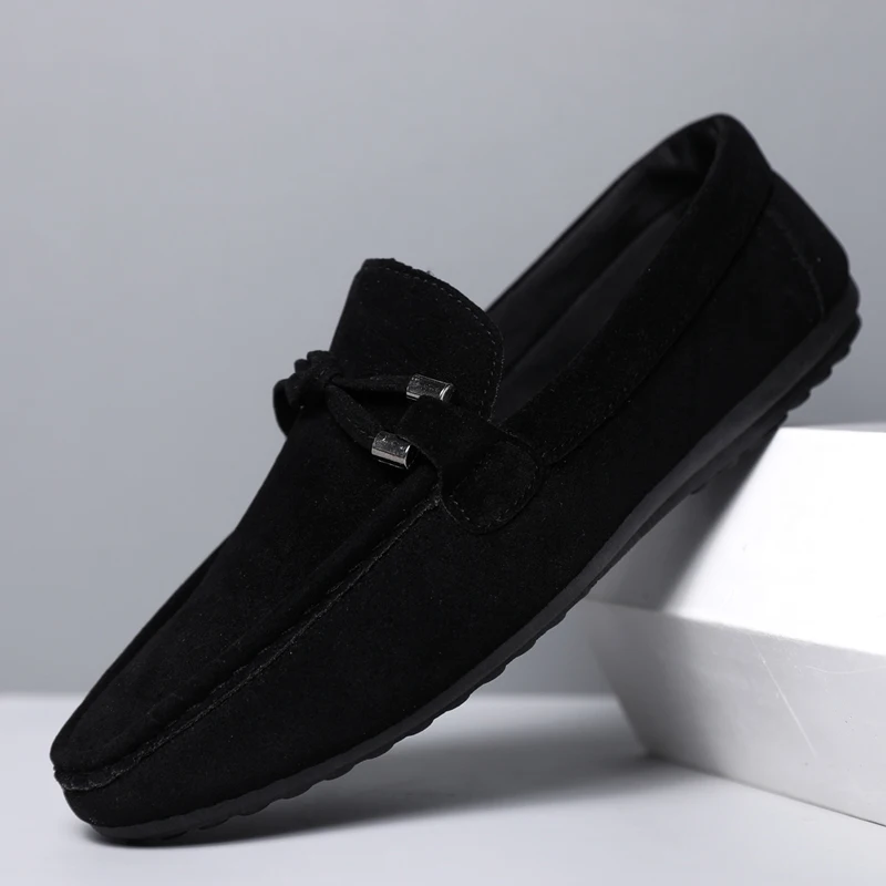 Herren Freizeitschuhe, modisch – Suede Loafers Men Bewertung und Preis