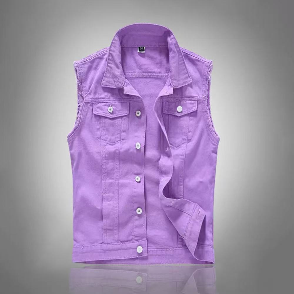 Neue Modische Herren Blaue Läs – Men'S Fashion Vest With Jeans Bewertung und Preis