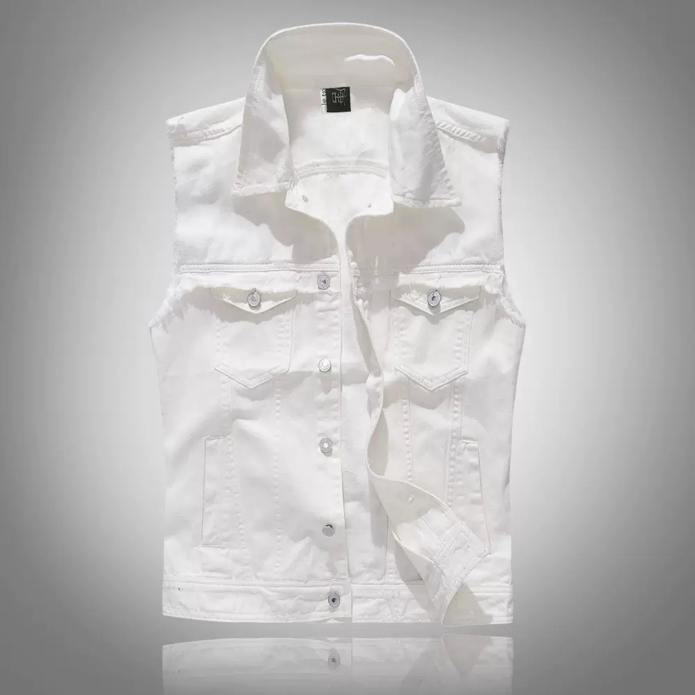 Neue Modische Herren Blaue Läs – Men'S Fashion Vest With Jeans Bewertung und Preis