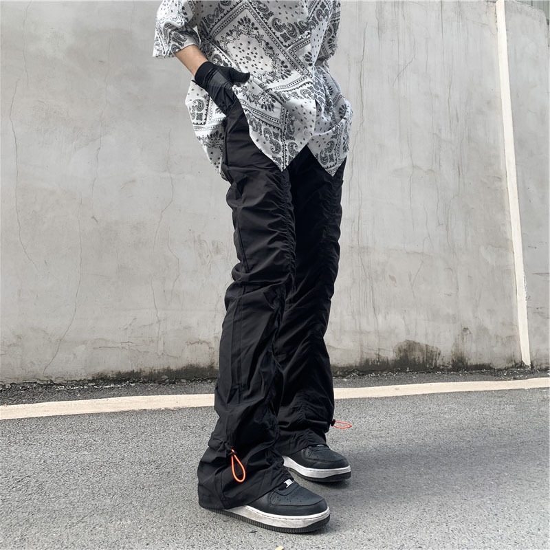 Unisex High-Street Schlaghose  – Men'S Fashion Trousers Bewertung und Preis