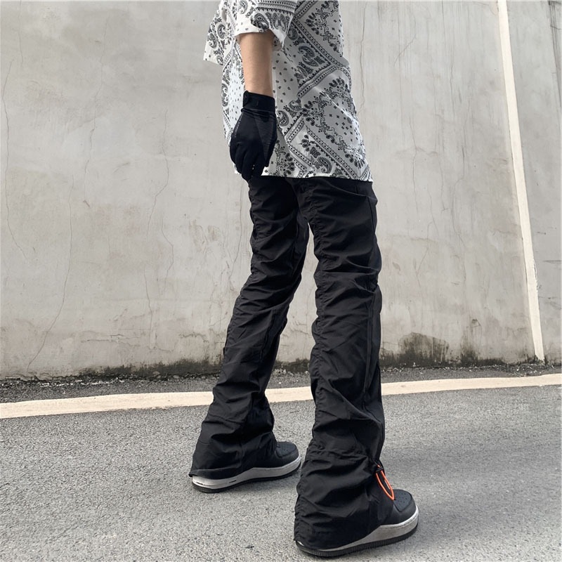 Unisex High-Street Schlaghose  – Men'S Fashion Trousers Bewertung und Preis