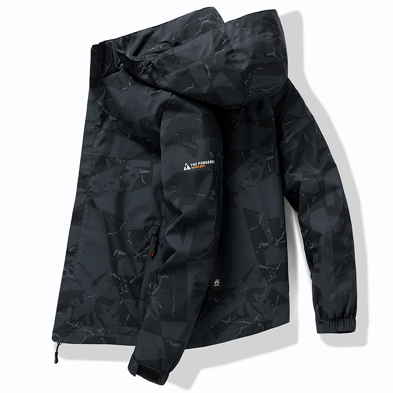 Arbeitsjacke Lässiger Trenchco – Windbreaker Men Zip Bewertung und Preis