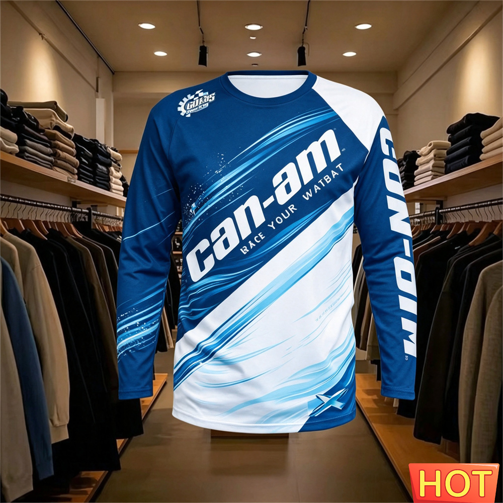 Motorrad-Renn-Langarm-T-Shirt  – Men'S Tops Fashion Bewertung und Preis