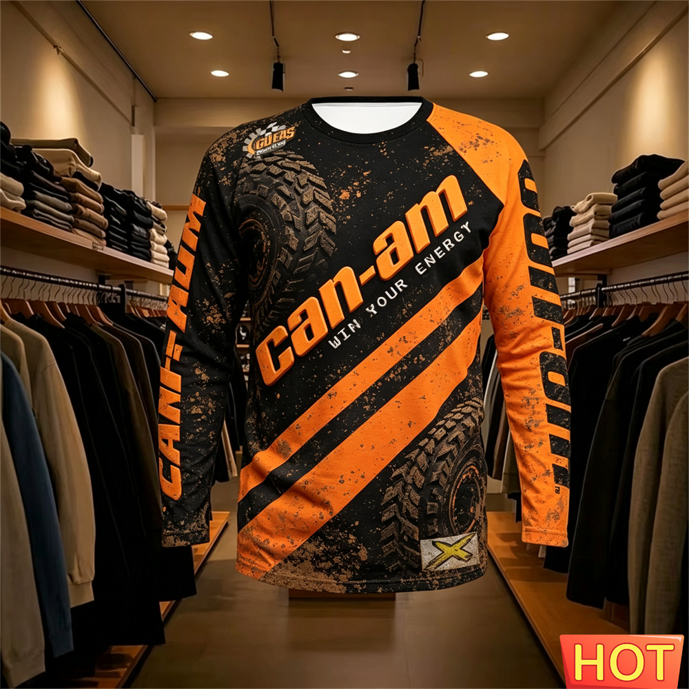 Motorrad-Renn-Langarm-T-Shirt  – Men'S Tops Fashion Bewertung und Preis