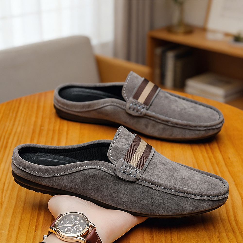 Sommer Neue Herrenschuhe Wildl – Suede Loafers Men Bewertung und Preis