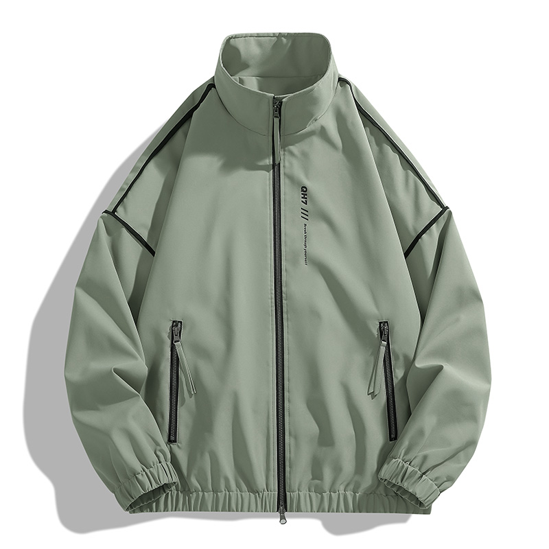 Schwarze Jacke Unisex Windbrea – Windbreaker Men Zip Bewertung und Preis