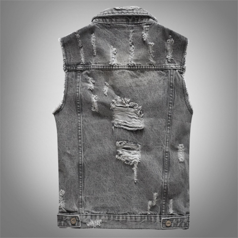 Neue Modische Herren Retro Gra – Men'S Fashion Vest With Jeans Bewertung und Preis